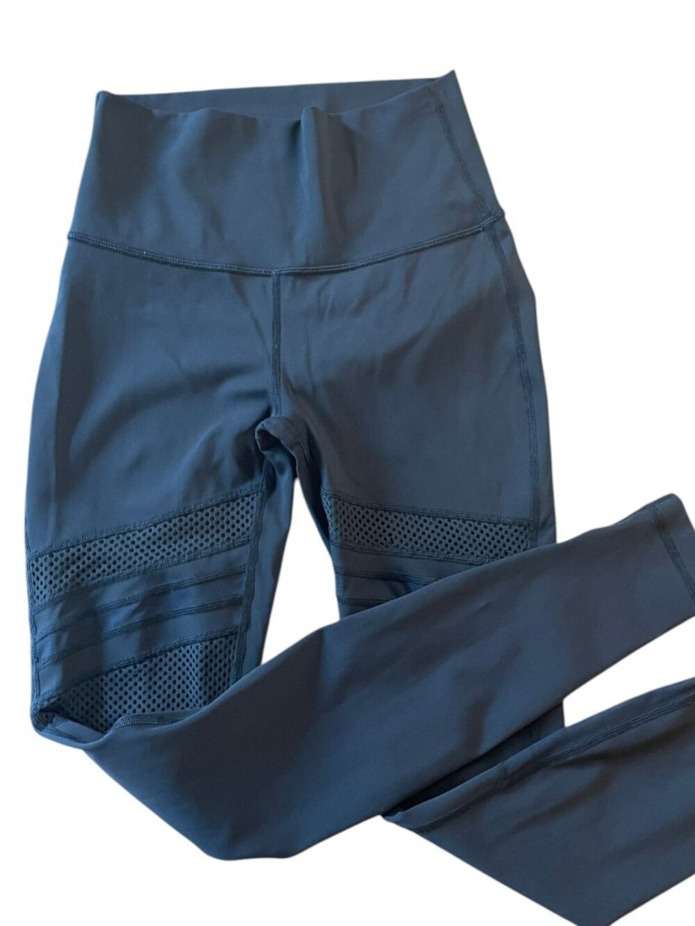 Lululemon Wunder Under High-Rise Tight *Mix & Mesh 28" Black Leggings Size 4